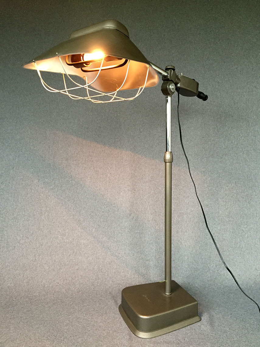 Vintage Suntanning Heat Lamp One Of A Kind Design