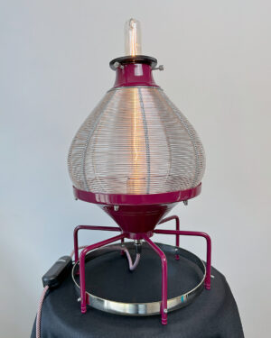 Bespoke Fuchsia Lamp by Mark Allen Lee, One Of A Kind Design
