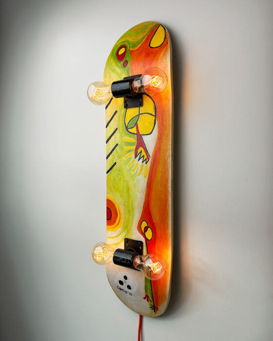 Carlton Skate Light by One Of A Kind Design