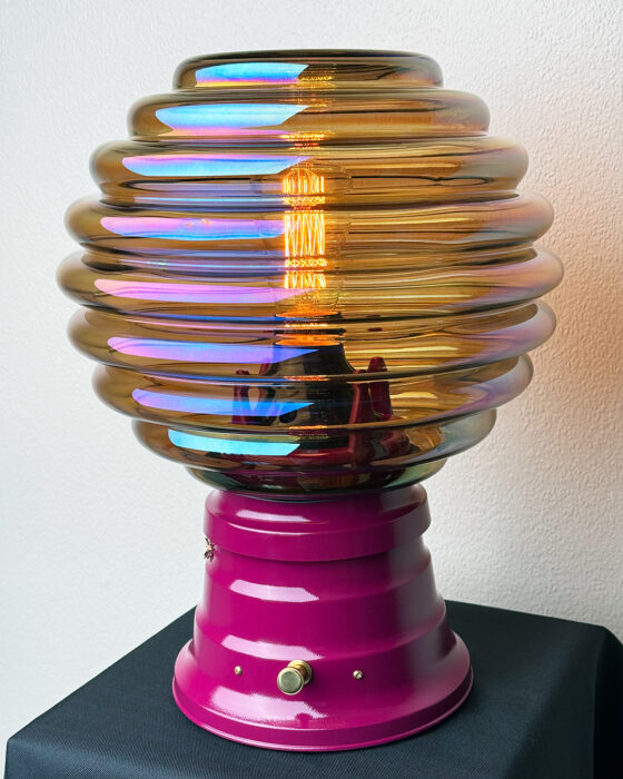 Beehive Lamp by Mark Allen Lee, One Of A Kind Design
