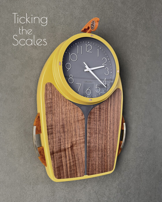 'Ticking the Scales' by Mark Allen Lee, One Of A Kind Design