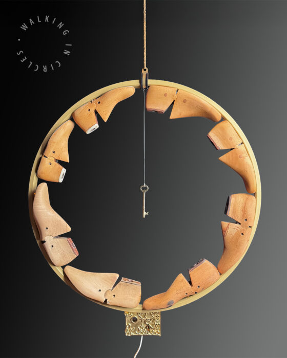 Walking in Circles by Mark Allen Lee, One Of A Kind Design