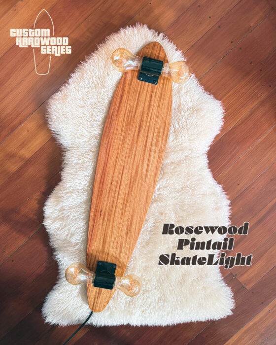 Rosewood Pintail SkateLight by Mark Allen Lee, One Of A Kind Design