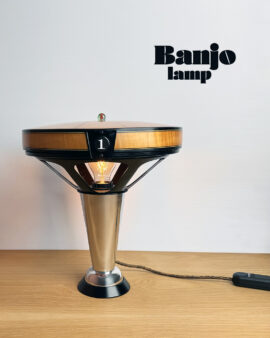 Banjo Lamp by Mark Allen Lee, One Of A Kind Design