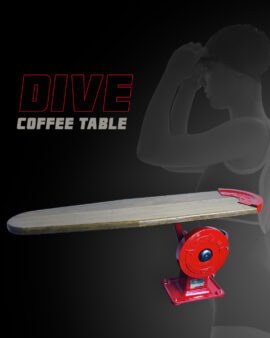 'Dive' Coffee Table by Mark Allen Lee, One Of A Kind Design